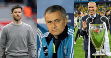 Xabi Alonso, Jose Mourinho, Zinedine Zidane