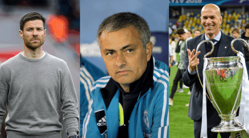 Xabi Alonso, Jose Mourinho, Zinedine Zidane