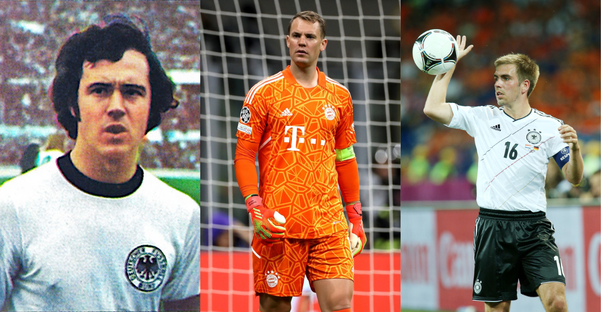 Os maiores jogadores de futebol alemães de todos os tempos – classificados
