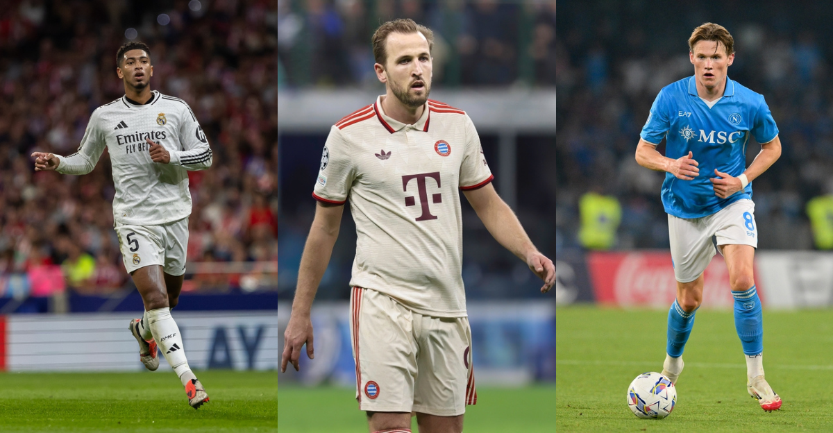 Britânicos no estrangeiro: Abraham vacila, Vardy reacende e Bellingham brilha intensamente