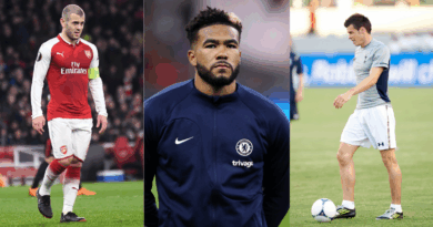 Jack Wilshere, Reece James, Gareth Bale