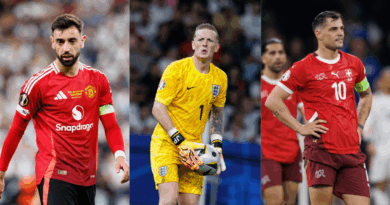 Bruno Fernandes, Jordan Pickford, Granit Xhaka