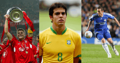 gerrard, kaka, lampard