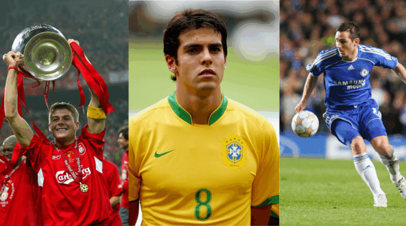 gerrard, kaka, lampard
