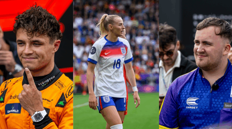 lando norris, chloe kelly, luke littler