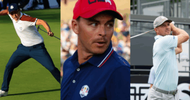 Matt Fitzpatrick, Rickie Fowler, Bryson DeChambeau
