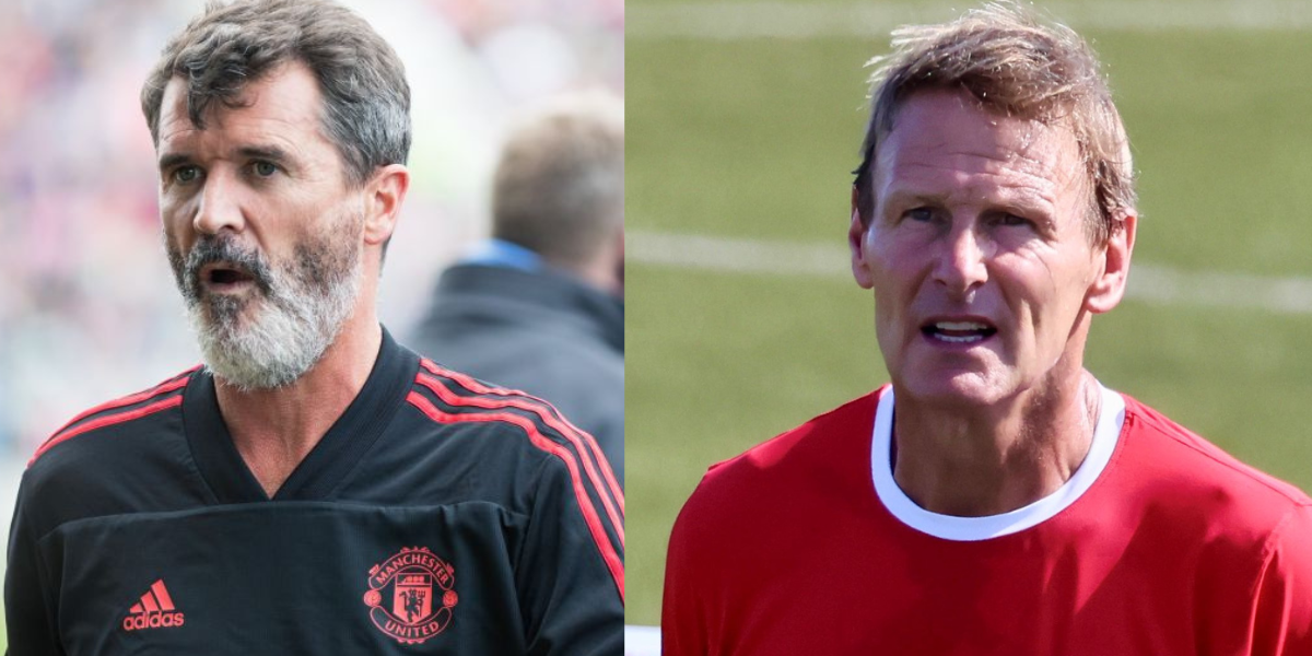 Roy Keane, Teddy Sheringham