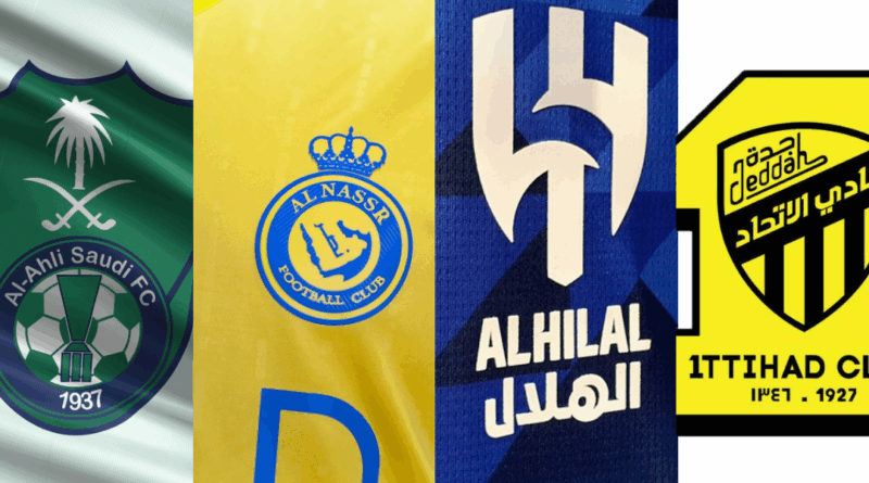 Al-Ahli, Al-nassr, Al-Hilal, Al-Ittihad