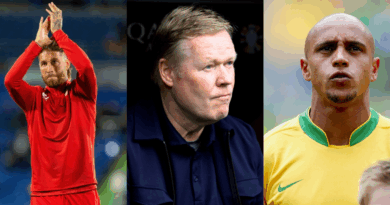 sergio ramos, koeman, roberto carlos