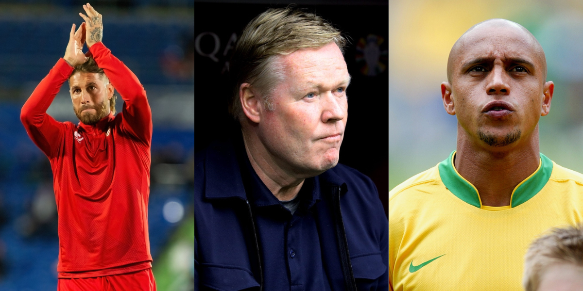 sergio ramos, koeman, roberto carlos