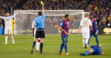 Yellow card to Sergio Ramos