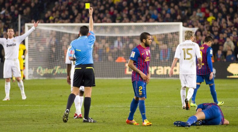 Yellow card to Sergio Ramos