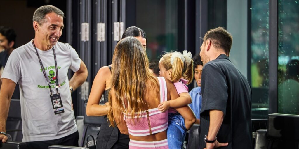 Messi and Family