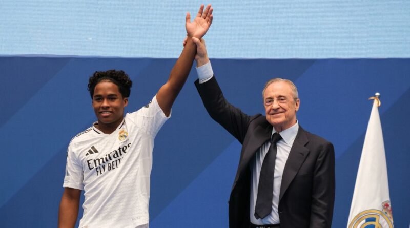 Endrick Real Madrid Presentation