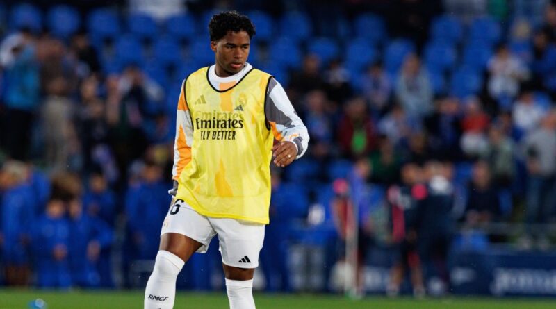 Endrick Real Madrid Training