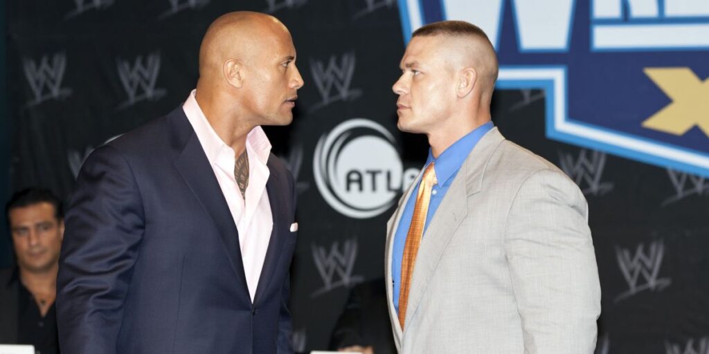 John Cena og The Rock