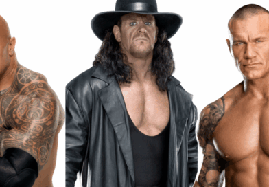 the rock, the undertaker, randy orton