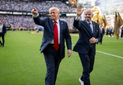 Donald Trump and Infantino