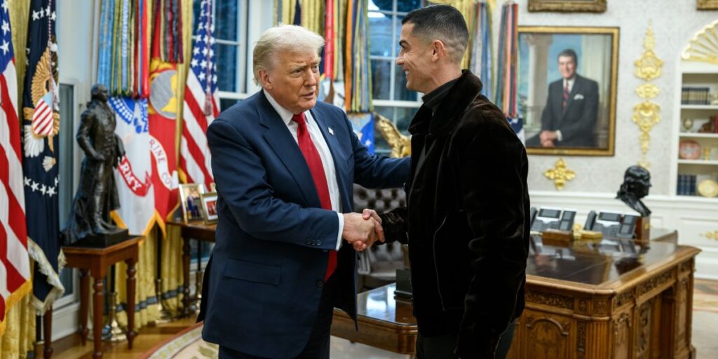 Cristiano Ronaldo, Donald Trump