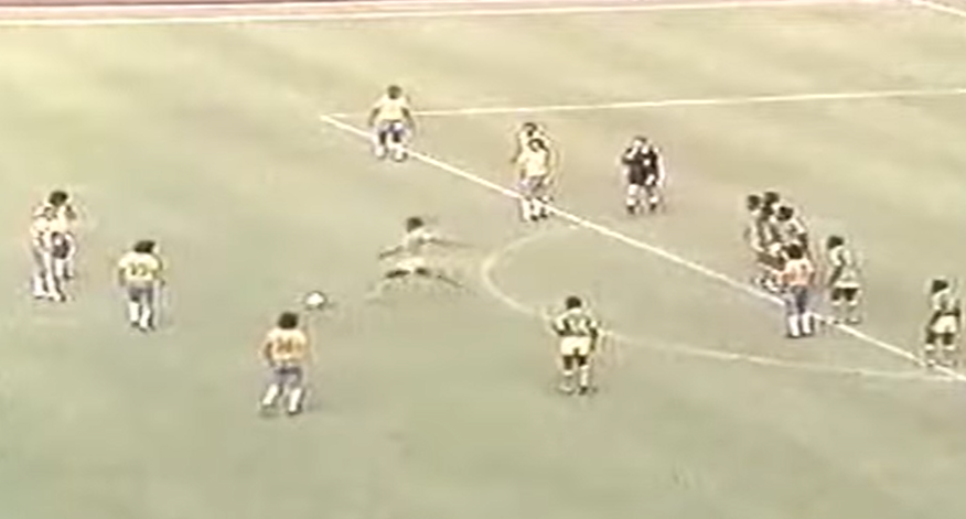 Zaire’s bizarre 1974 free-kick