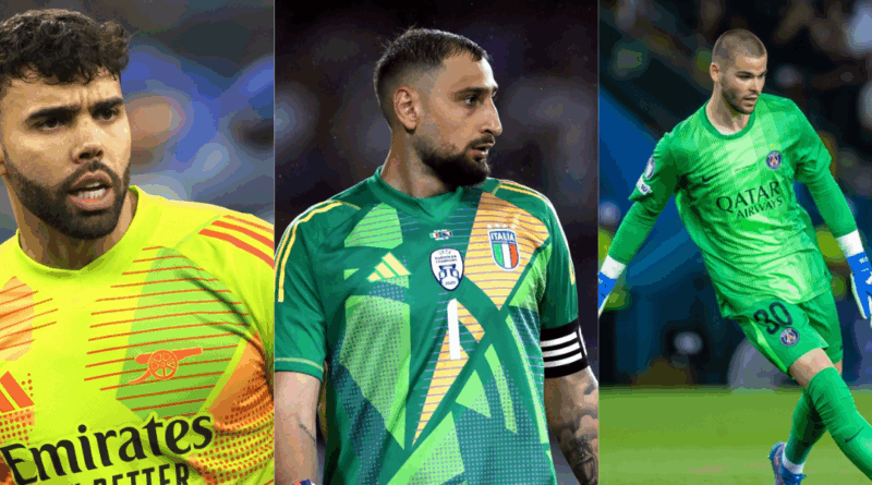 david raya, donnarumma, lucas chevalier