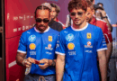 Charles Leclerc and Lewis Hamilton