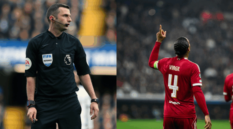 Michael Oliver, Virgil Van Dijk