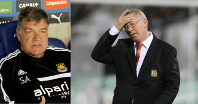 Sir Alex Ferguson, Sam Allardyce