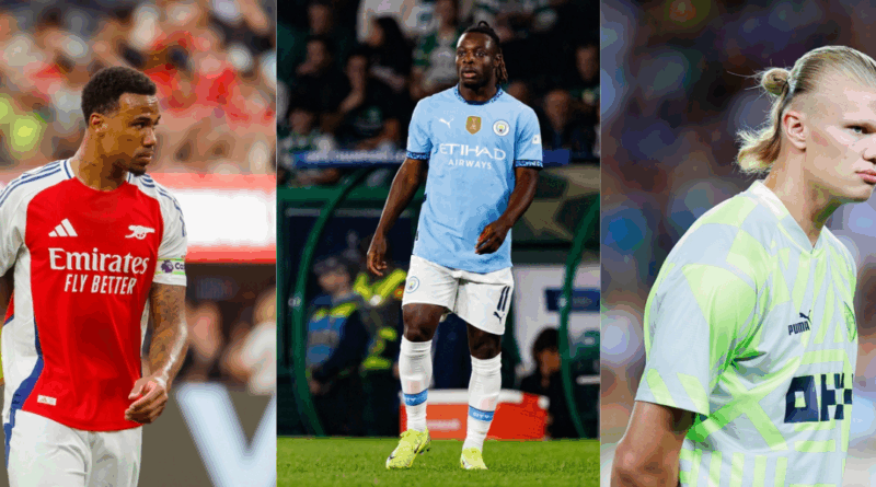 gabriel, doku, haaland