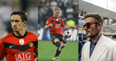 gary neville, scholes, beckham