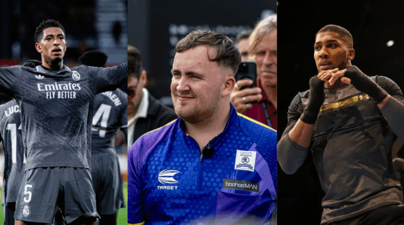 jude bellingham, luke littler, anthony joshua