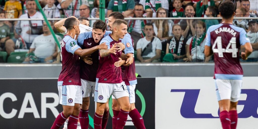 Aston Villa Celebrating 2023