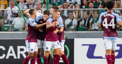 Aston Villa Celebrating 2023