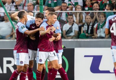 Aston Villa Celebrating 2023