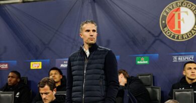 Robin Van Persie seen during UEFA Champions League game between teams of Internazionale Milano and Feyenoord FC