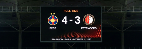 FCSB defeated Feyenoord