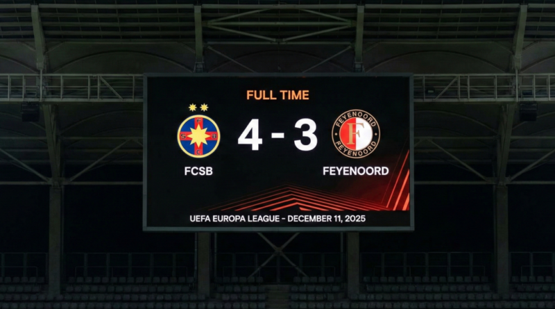 FCSB defeated Feyenoord