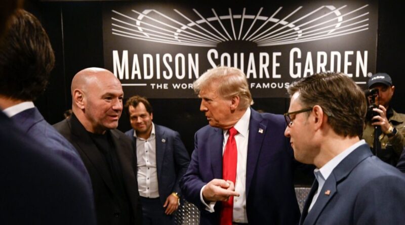 Donald Trump and Dana White