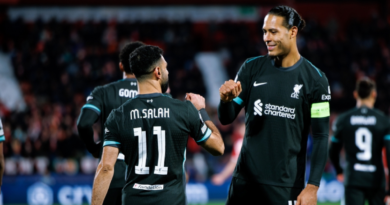 Virgil Van Dijk and Mohammed Salah