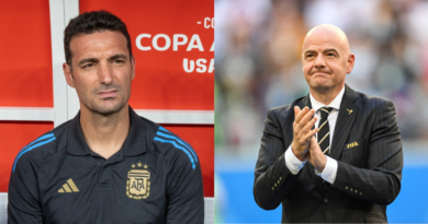 Lionel Scaloni, Gianni Infantino
