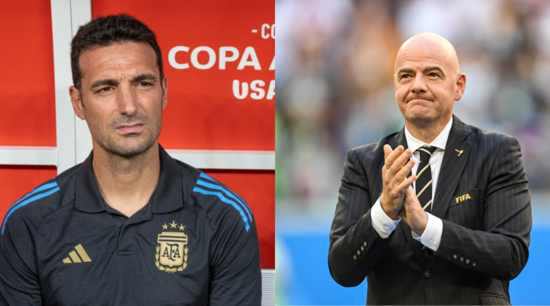 Lionel Scaloni, Gianni Infantino
