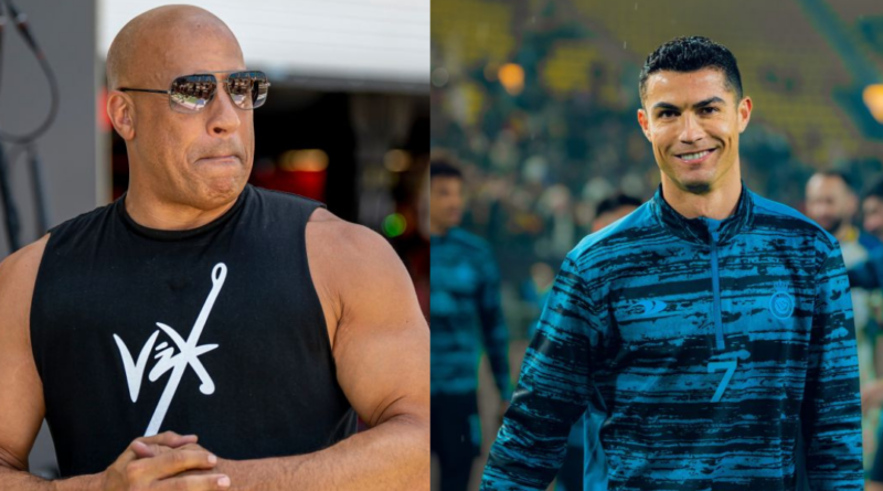 Vin Diesel, Cristiano Ronaldo