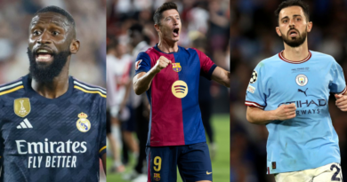 Antonio Rüdiger, Robert Lewandowski, Bernardo Silva