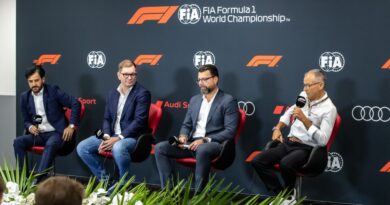 Press conference with Domenicali, Ben Sulayem, Management of AUDI AG Markus Duesmann and Oliver Hoffmann