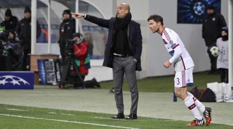 Pep Guardiola, Xabi Alonso