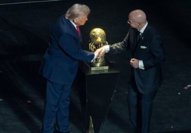 Trump receiving FIFA Peace Price