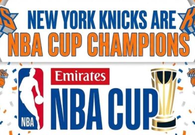 New York Knicks NBA Cup Champions
