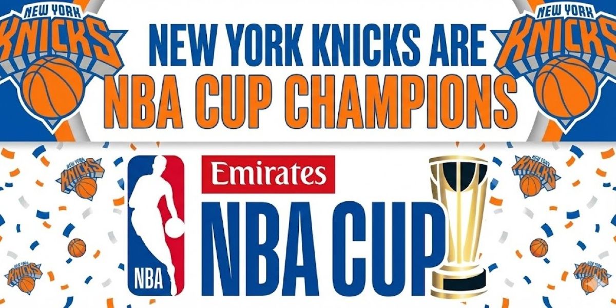 Los Knicks rompen por fin la maldición de 52 años con un dramático triunfo en la NBA cup en Las Vegas