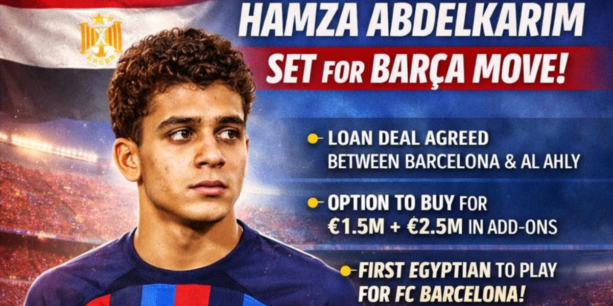 Erster Ägypter beim FC Barcelona