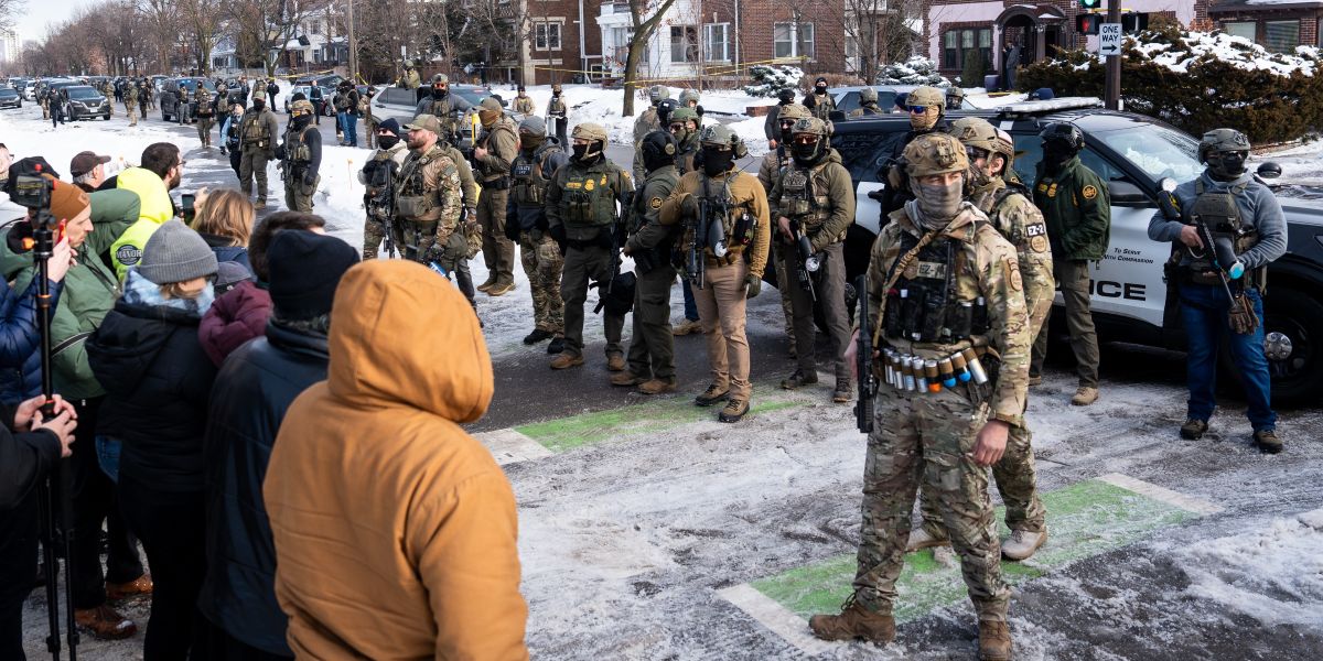 Trump schlägt Umbenennung von ICE-Agenten in „NICE“-Agenten vor